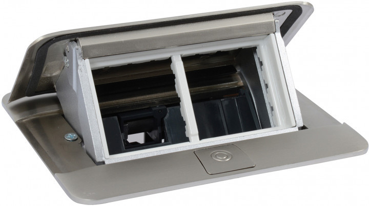 Висувний люк 4 модуля Сірий Legrand DLP desk 654000