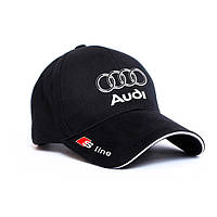 Кепка Audi S-line белое лого