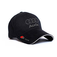 Кепка Audi S-line серое лого