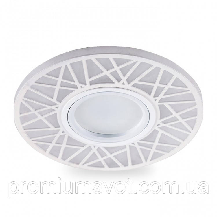 CD991 MR16 білий-матовий з led підсвічуванням