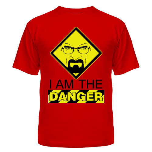 Футболка Danger, футболки на замовлення з Breaking bad