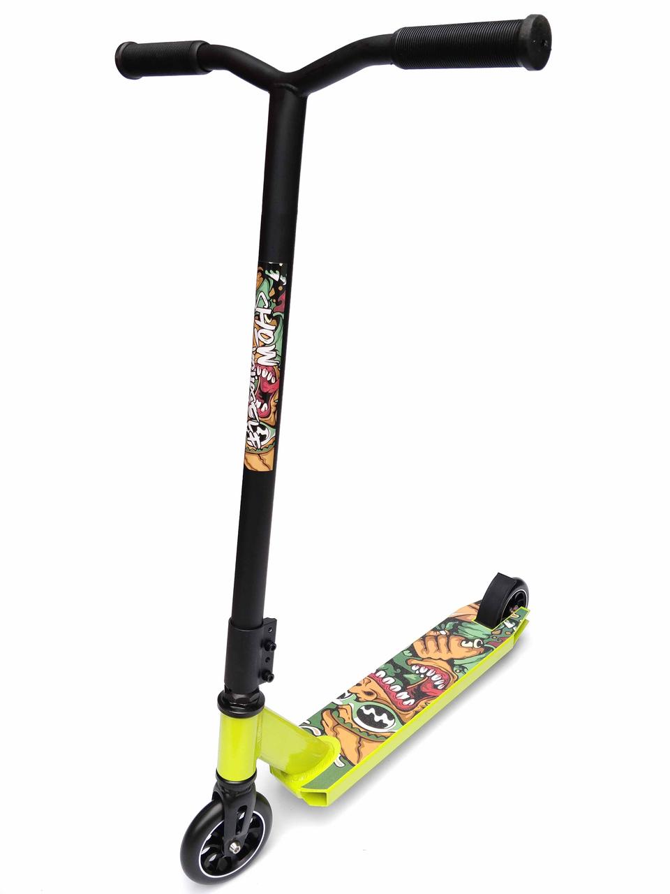 Трюковий самокат із яскравими принтами 060, фото 1