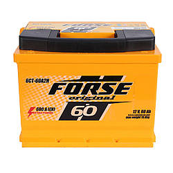 Акумулятор автомобільний Forse 6СТ-60 АзЕ Original