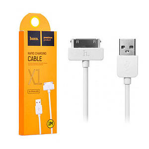 Кабель USB - Apple 30pin Hoco X1 Rapid Charging 1м