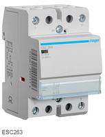 Контактор модульний ESC263 Hager 63А 230V 2 NO