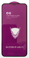 Защитное стекло для Apple iPhone XR / iPhone 11 полная проклейка OG Tempered Glass Full Glue