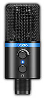 USB микрофон для iPhone, iPad, iPod touch, Mac, ПК и Android IK MULTIMEDIA iRig Mic Studio (Black)