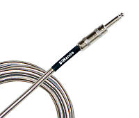 Кабель гитарный DIMARZIO EP1710SSSM METALLIC INSTRUMENT CABLE 10ft (CHROME)