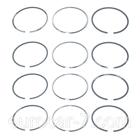 Поршневі кільця 1.00 для двигуна Toyota (Тойота) 2J, 2H, фото 1