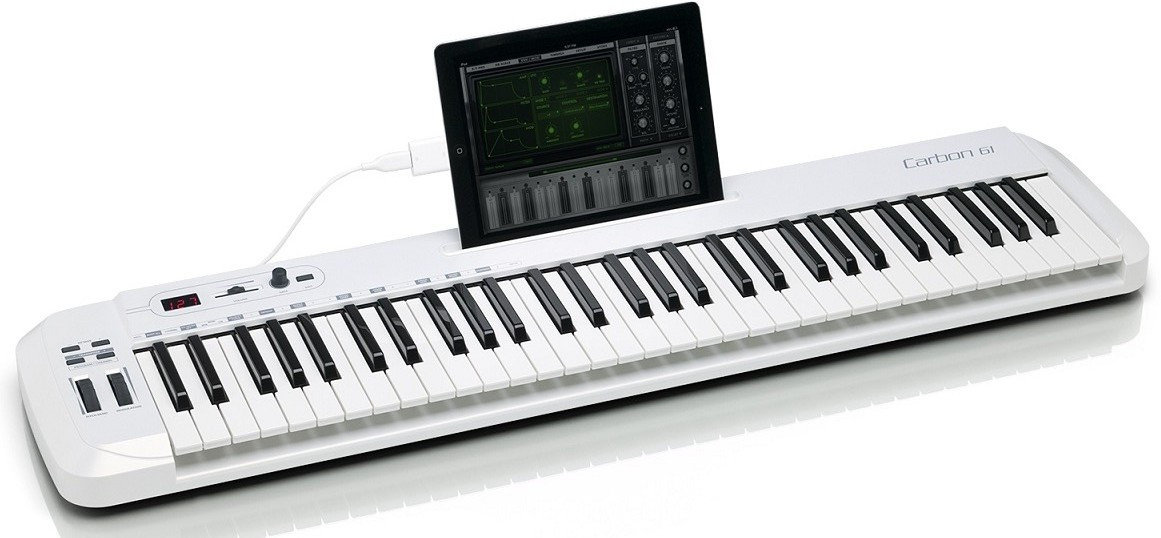 MIDI клавиатура SAMSON CARBON 61 - фото 4 - id-p1205803801