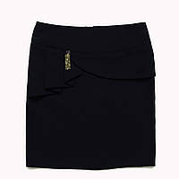 Юбка для дівчинки р.122,128,134,140,146,152 SmileTime Beatrice, черная 128