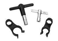 Ключи для барабанов DW DWSM803-2 HI-TORQUE STEEL DRUM KEY AND STANDARD KEY WITH 2 CLIPS