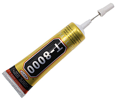 Клей герметик для проклеювання тачскрінів Т-8000, прозорий, 50 мл T8000