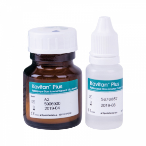 Kavitan Plus (Кавітан плюс), стоматологічний цемент для пломбування, 1 шт, Spofa Dental (Чехія)
