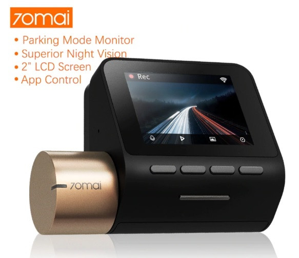 Відеореєстратор Xiaomi 70mai Smart Dash Cam Lite Global Version