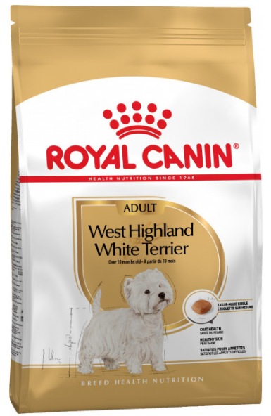 Корм для собак Royal Canin (Роял Канін) WESTIE ADULT породи вест-хайленд-уайт-тер'єр, 500 г