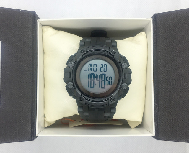 Годинники чоловічі спортивні водостійкі SKMEI 1545 (Скмей), чорний колір Чорні чоловічі годинники