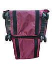 Чохол для валізи Coverbag Нейлон Ultra XL бордо, фото 6