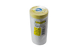 Плівка захисна з малярською стрічкою Unifix 2 х 20 м (PLM-200020)