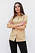 Класична жіноча блузка Ivory, бежевий, фото 2