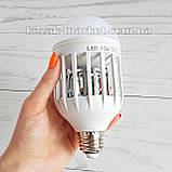 Світлодтодна лампа Zapp Light/лампа від камарів/лампа від комах/лампа знищувач комах, фото 4