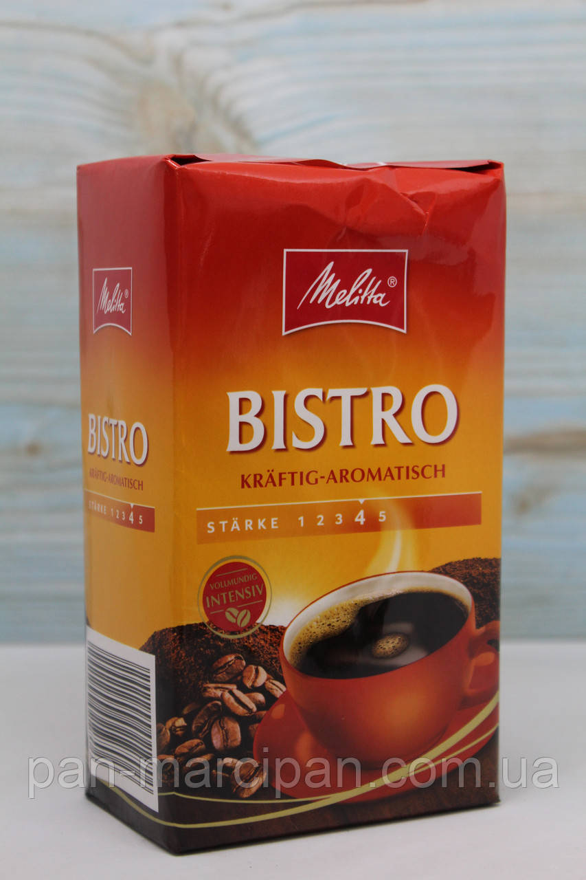 Кава мелена Bistro Melitta 500г Німеччина, фото 1
