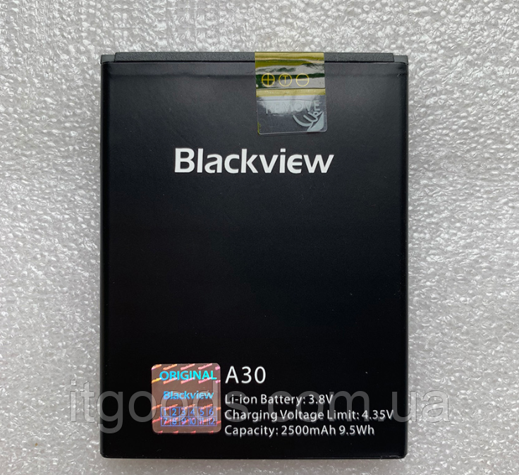 Оригінальний акумулятор ( АКБ / батарея ) для Blackview A30 2500mAh