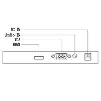Монітор 24" LED FHD Uniview MW3224-V, фото 3