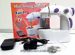 Мінішвейна машинка 4 в 1 Mini Sewing Machine SM-201