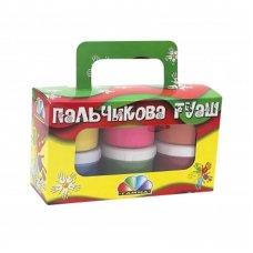 Фарби пальчикові 6 кол 10 мл Гамма 322073