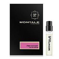 Оригинальный пробник парфюмированной воды Montale Pink Extasy 2 мл, фруктовый пудровый аромат для женщин