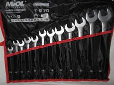 Набір ключів гайкових Miol 51-714 (12 штук)