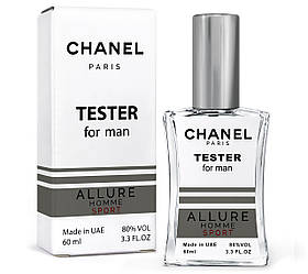 Тестер чоловічий CHANEL Allure Homme Sport, 60 мл NEW