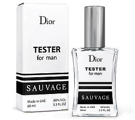 Тестер чоловічий Christian Dior Sauvage, 60 мл. NEW