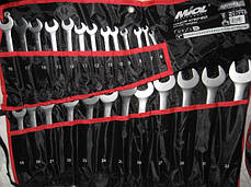 Набір ключів комбінованих 25шт Miol 51-715