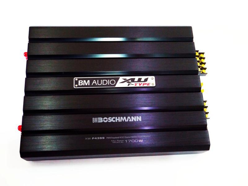 Автомобільний підсилювач звуку Boschman BM Audio XW-F4399 1700 W 4-канальний