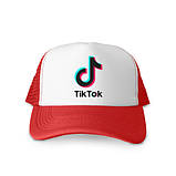 Кепка. Кепка - тракер . Іменна кепка. Кепка з написом. ТІК ТОК. TIK TOK, фото 3