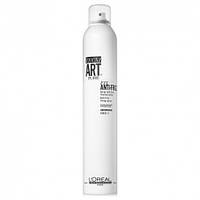 Лак для волосся сильної фіксації з антистатичним ефектом L'Oreal Tecni.Art Fix Anti-Frizz Force 4 400 мл