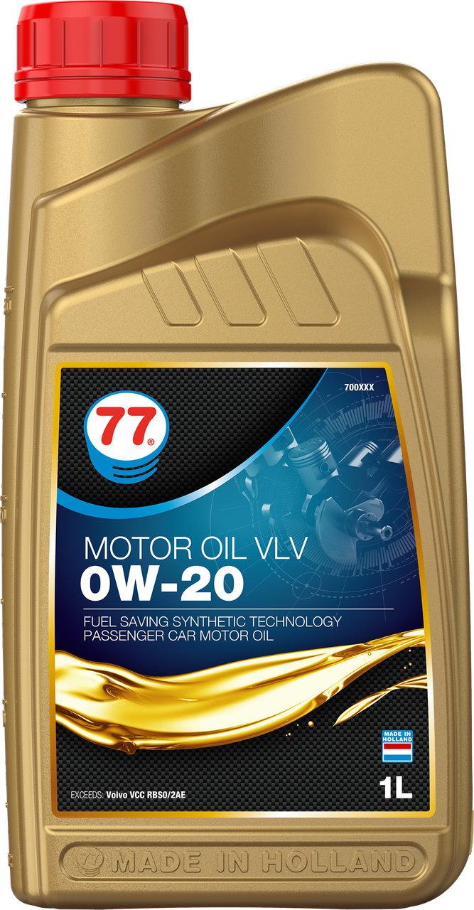 77 MOTOR OIL VLV 0W-20 (кан. 1л) VCC RBS0/2AE