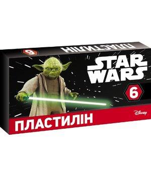 Пластилін 6 кол Серія Star Wars 105 гр 237494, фото 1