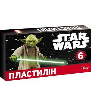 Пластилін 6 кол Серія Star Wars 105 гр 237494