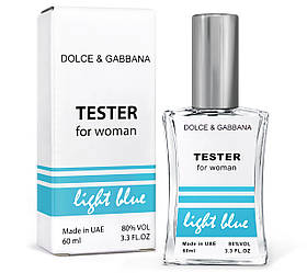 Тестер жіночий DOLCE & GABBANNA Light Blue woman, 60 мл NEW