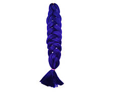 Канекалон XR Hair однотонний Синьо-фіолетовий XR-215 | 105см/165г.