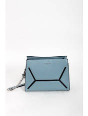 Сумка крос-боді David Jones 6261-1 блакитного кольору, фото 2