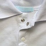 Біле поло для хлопчика з довгим рукавом Смайл Тайм SmileTme, Classic, фото 4