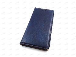 Шкіряний чохол книжка Delicate для Nokia 7.2 (синій)
