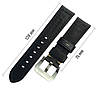 Шкіряний ремінець Primolux F001 Steel buckle для годинника Xiaomi Amazfit Bip / Amazfit GTS - Black, фото 4