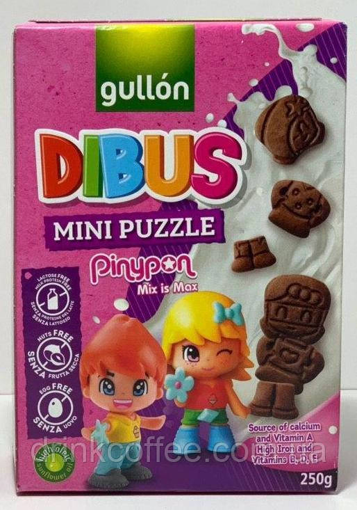 Печиво Gullon Dibus mini puzzle Іспанія 250г