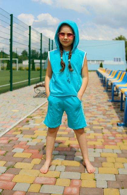 Детский трикотажный спортивный костюм Спортик летний-2 (487) - фото 1 - id-p1205922917