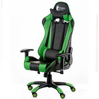 Кресло геймерское Special4You ExtremeRace black/green